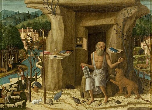 Saint Jerome in a Landscape, , Giovanni di Niccolò Mansueti