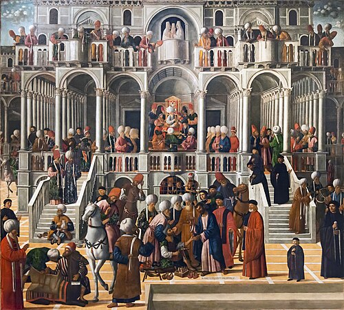 Saint Marc guérit Anianus d'Alexandrie, 1516, Giovanni di Niccolò Mansueti