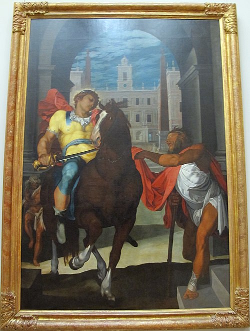 La Charité de saint Martin, 1600, Martin Fréminet
