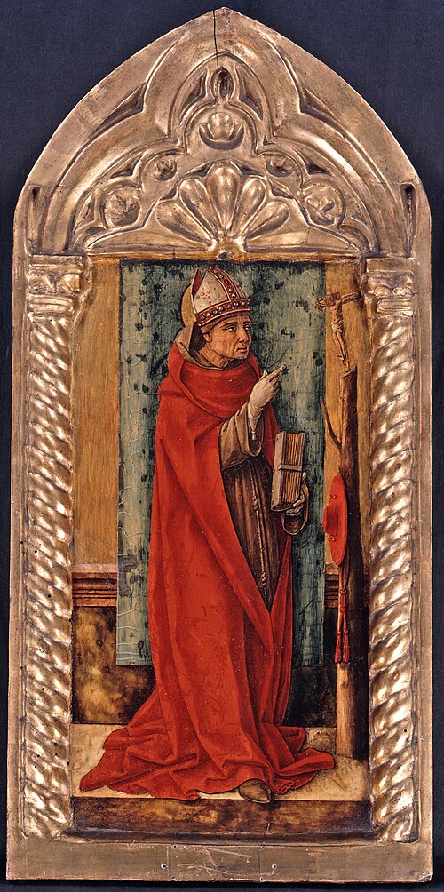 Saint Bonaventure, 1488, Carlo Crivelli