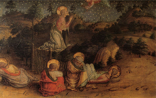 Christ on Gethsemane, 1468, Carlo Crivelli