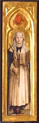 Sainte Catherine de Sienne, 1450, Carlo Crivelli