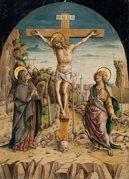 La Crucifixion, 1487, Carlo Crivelli