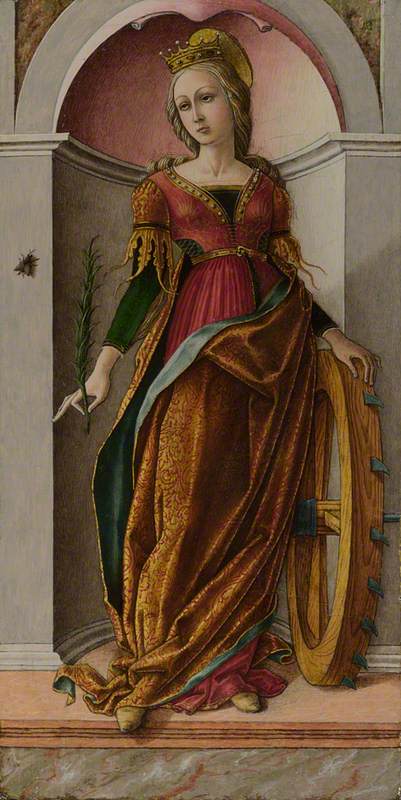 Saint Catherine of Alexandria, 1492, Carlo Crivelli