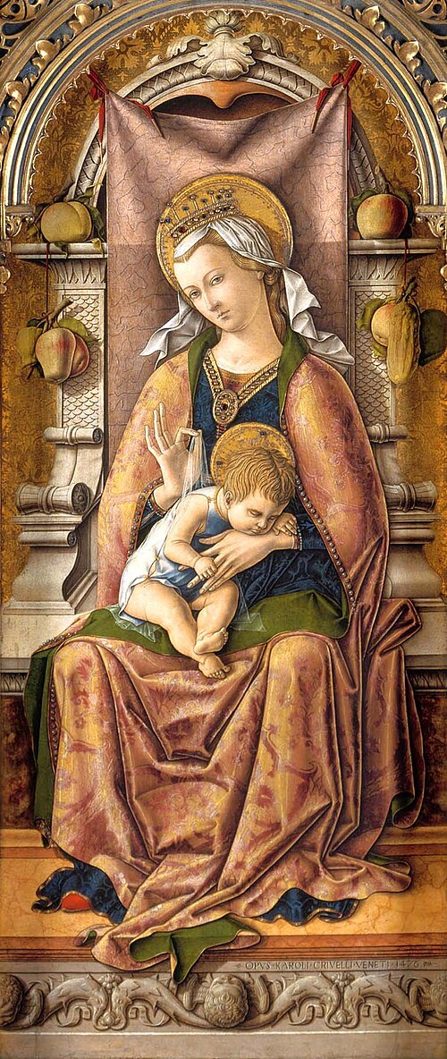 Madonna and Child, 1476, Carlo Crivelli