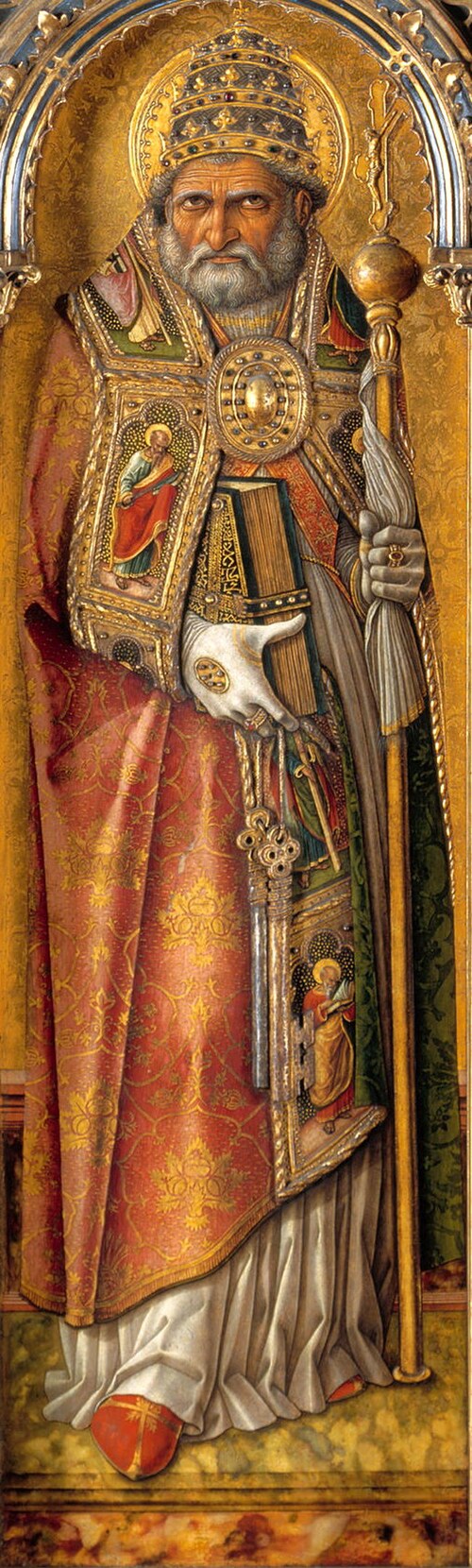 Saint Peter, 1476, Carlo Crivelli