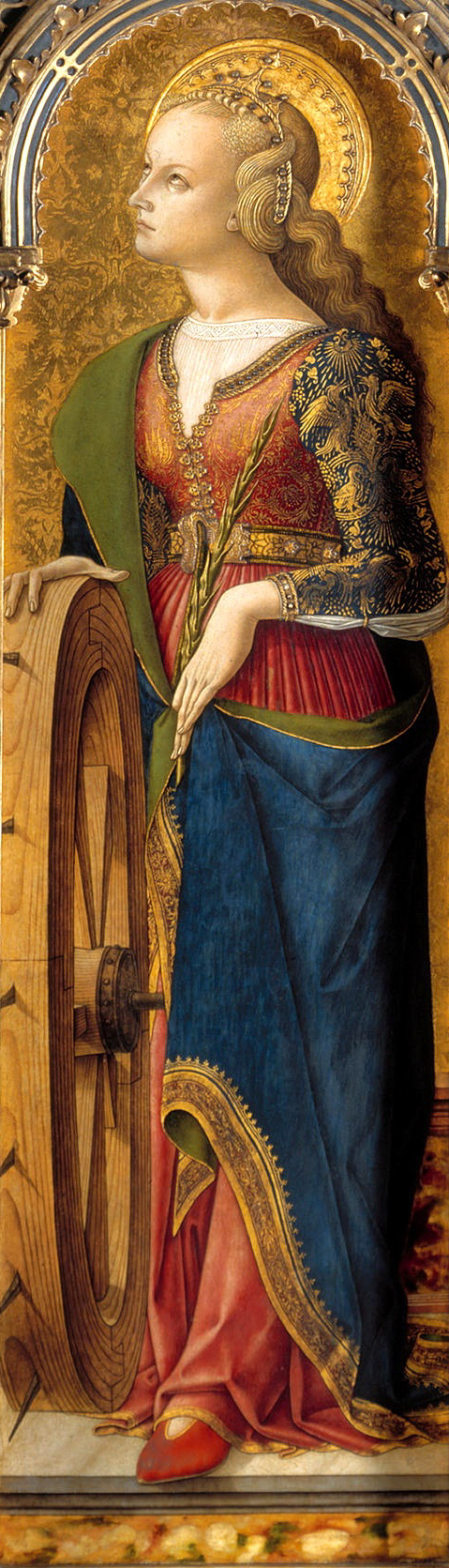Saint Catherine of Alexandria, 1476, Carlo Crivelli