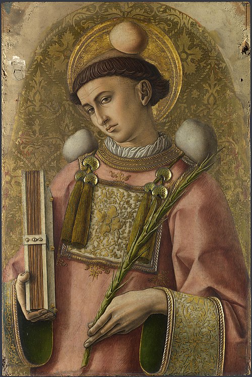 Saint Stephen, 1476, Carlo Crivelli