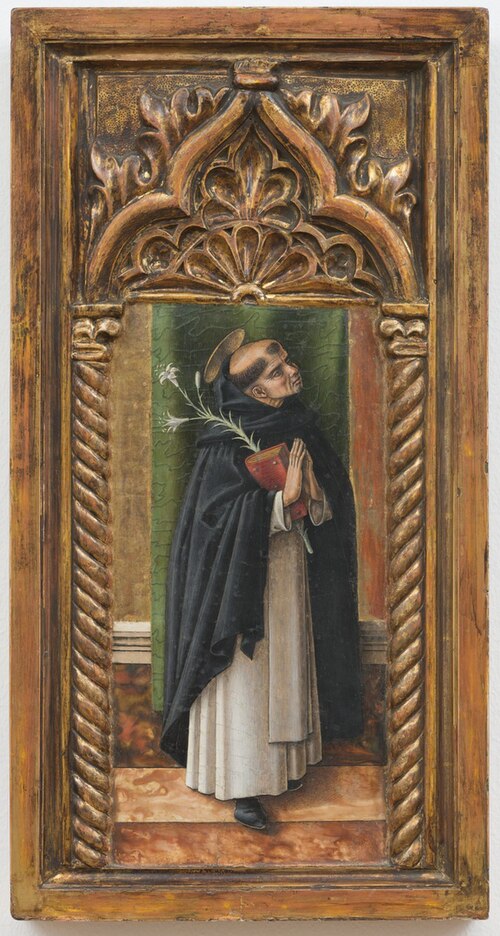 St Dominic, 1487, Carlo Crivelli