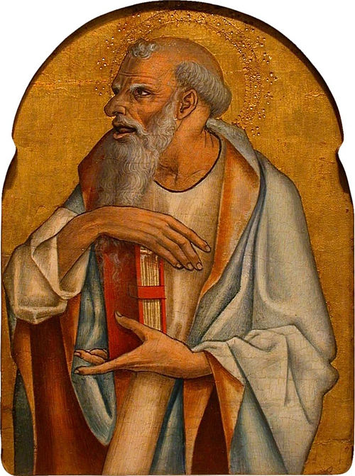 Bearded Apostle, 1471, Carlo Crivelli