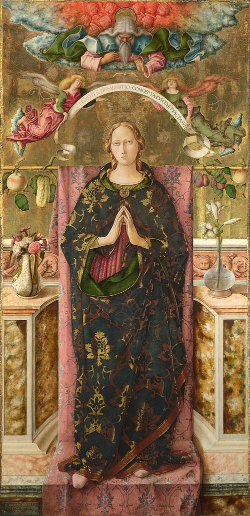 Immaculata by Carlo Crivelli, 1492, Carlo Crivelli