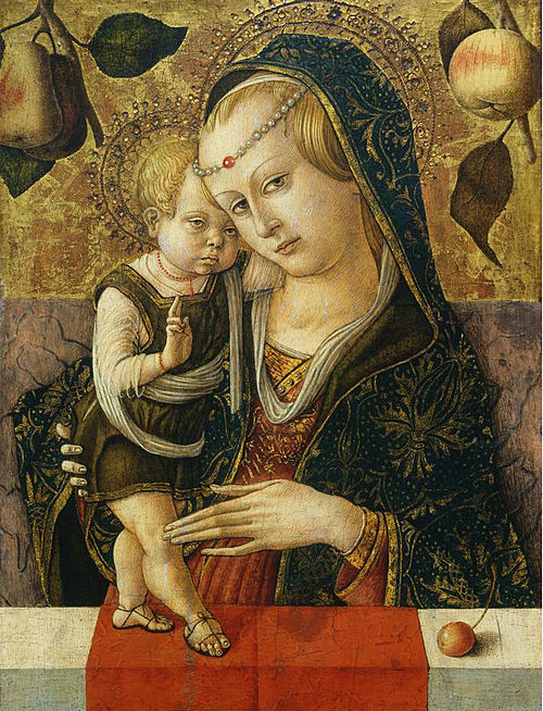Vierge à l'Enfant, 1490, Carlo Crivelli