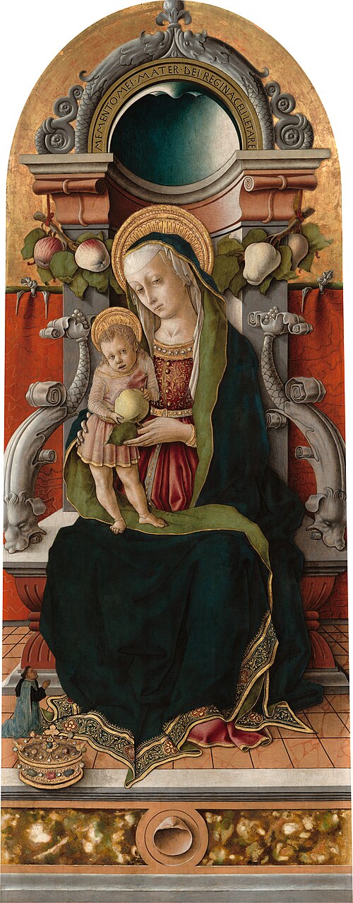 Madone Cook, 1470, Carlo Crivelli