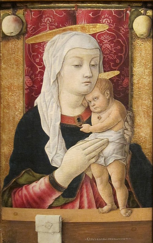 Madone Huldschinsky, 1460, Carlo Crivelli