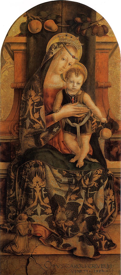 Madonna with Child, 1482, Carlo Crivelli