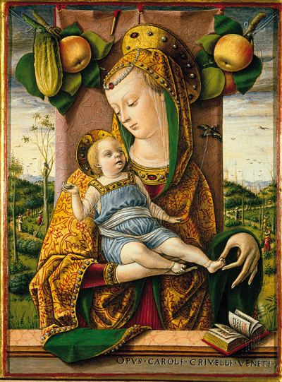 Vierge à l'Enfant, 1480, Carlo Crivelli