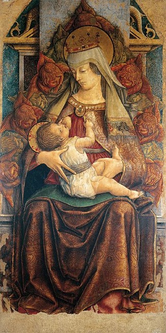 Madonna with Child, 1472, Carlo Crivelli