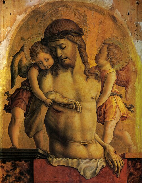 Pietà de Montefiore, 1471, Carlo Crivelli
