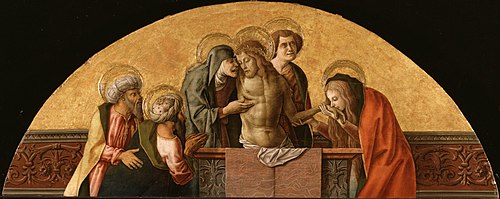 Pietà di Porto San Giorgio, 1470, Carlo Crivelli