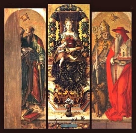 Polyptyque du Duomo de Camerino, 1490, Carlo Crivelli