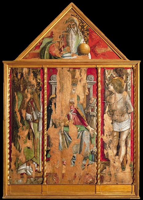 Triptych, 1472, Carlo Crivelli