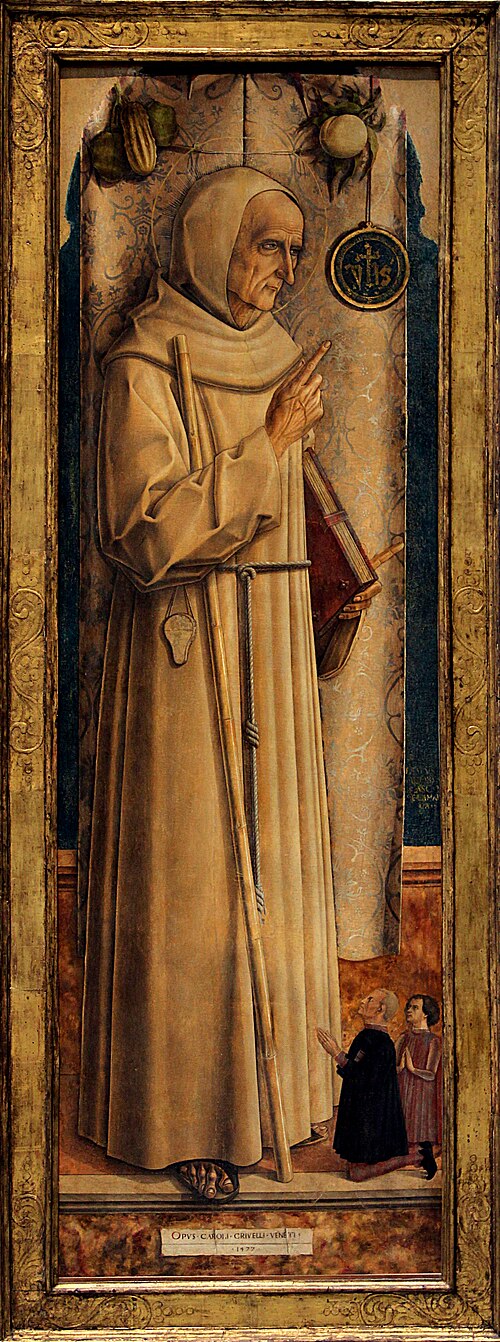Saint Jacques de la Marche, 1477, Carlo Crivelli
