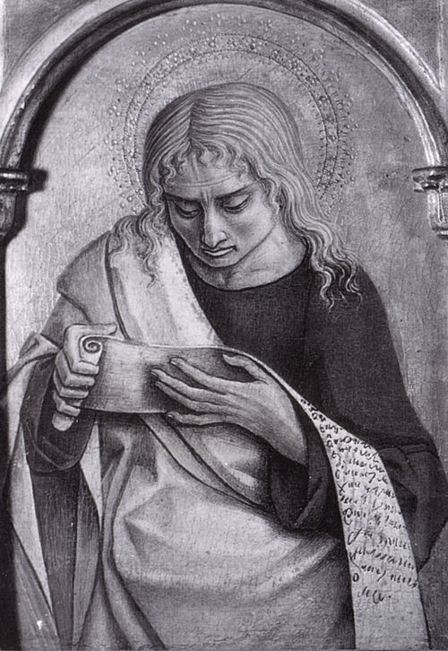 Saint Luke, 1471, Carlo Crivelli