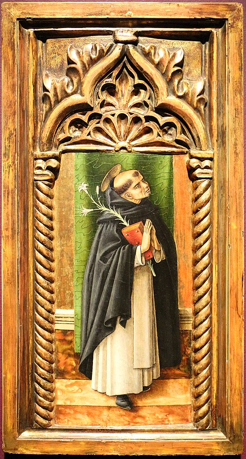 Saint Dominic, 1490, Carlo Crivelli