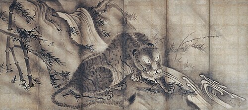 Dragon and Tiger, 1600, Sesson Shukei