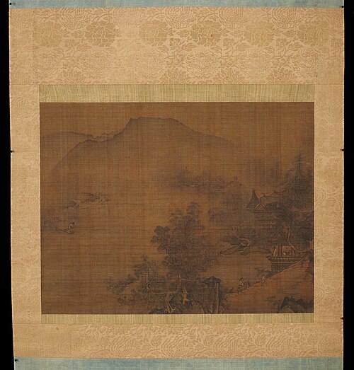 Landscape with Pavilion, , Sesson Shukei