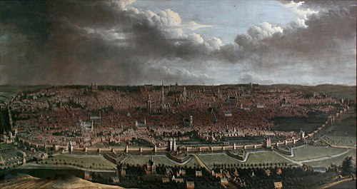 View of Brussels, 1665, Jan Baptist Bonnecroy