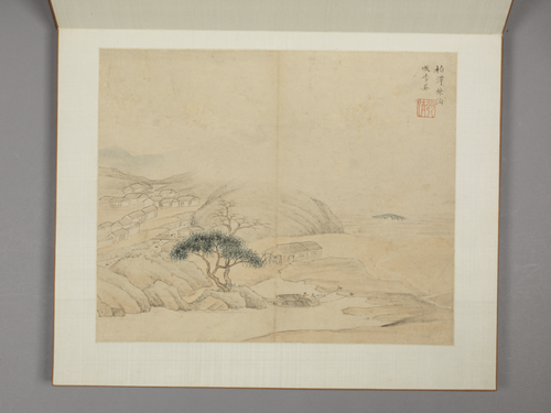 沈颢山水册, , Shen Hao