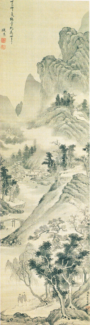 A landscape, , Uragami Shunkin