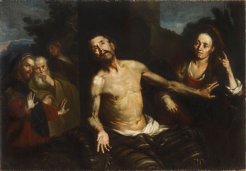 The sufferings of Job, , Silvestro Chiesa