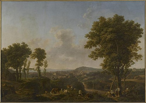 Panorama de Naples, 1808, Simon Denis