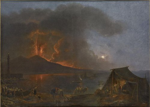 Eruption du Vésuve en 1812, 1812, Simon Denis