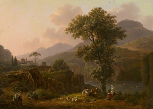 Italian Landscape, , Simon Denis