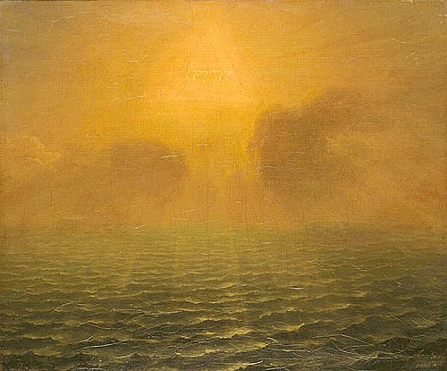 L'Esprit de Dieu planant sur les eaux, 1752, Simon-Mathurin Lantara
