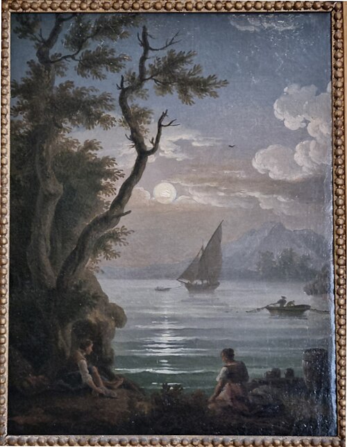 La lune sur l'eau, , Simon-Mathurin Lantara