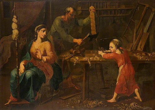 Christ in the Carpenter's Shop, , Simone Barabino