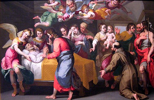 The Death of Saint Joseph, 1620, Simone Barabino