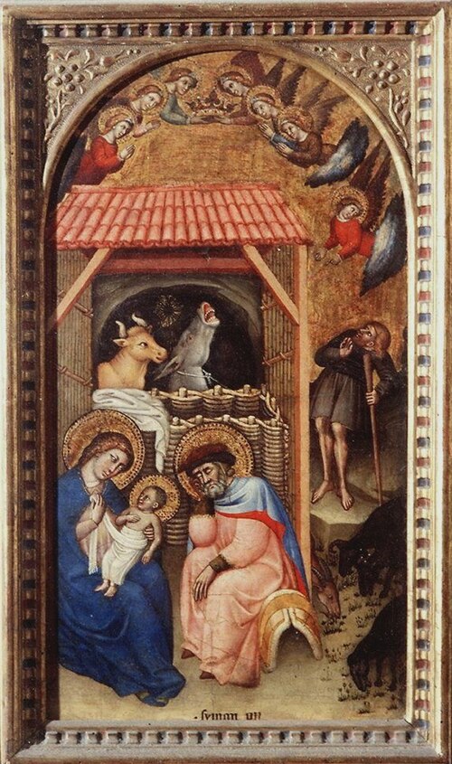 Nativité de Jésus, 1380, Simone dei Crocifissi