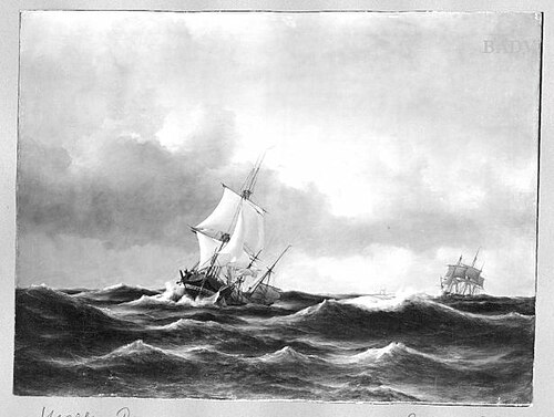 Marine, 1847, Anton Melbye