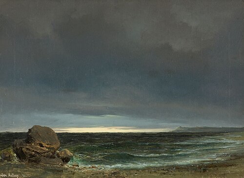 At the Sound., 1852, Anton Melbye