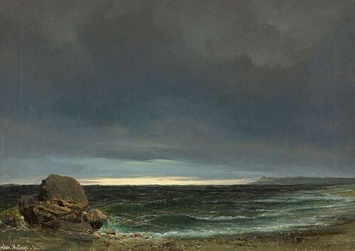 Ved Øresund, 1852, Anton Melbye