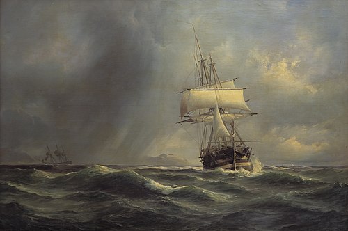 Marine, 1851, Anton Melbye