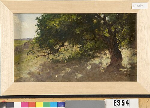 Boom in duinlandschap, 1920, Gerard Altmann