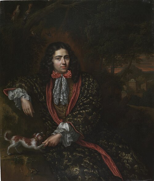 Portrait of a Man, 1684, Pieter Leermans