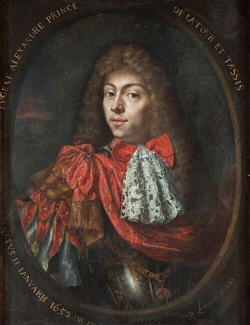 Prince Eugene Alexander of Thurn and Taxis (1652–1714), 1682, Pieter Leermans
