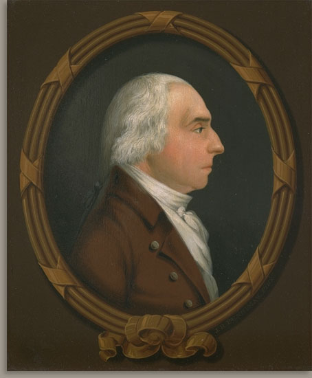 Profile Portrait of Edward Tuckerman, 1823, John Ritto Penniman